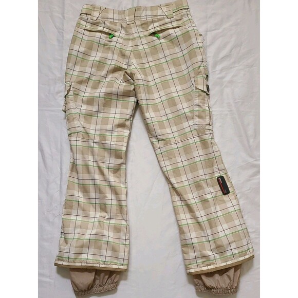 Sessions Terrain Women Snowboard Ski Pants Nylon Zipper Pockets Med Slopes - Picture 7 of 10